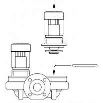 Grundfos Blind flange kit, D228mm 96525962